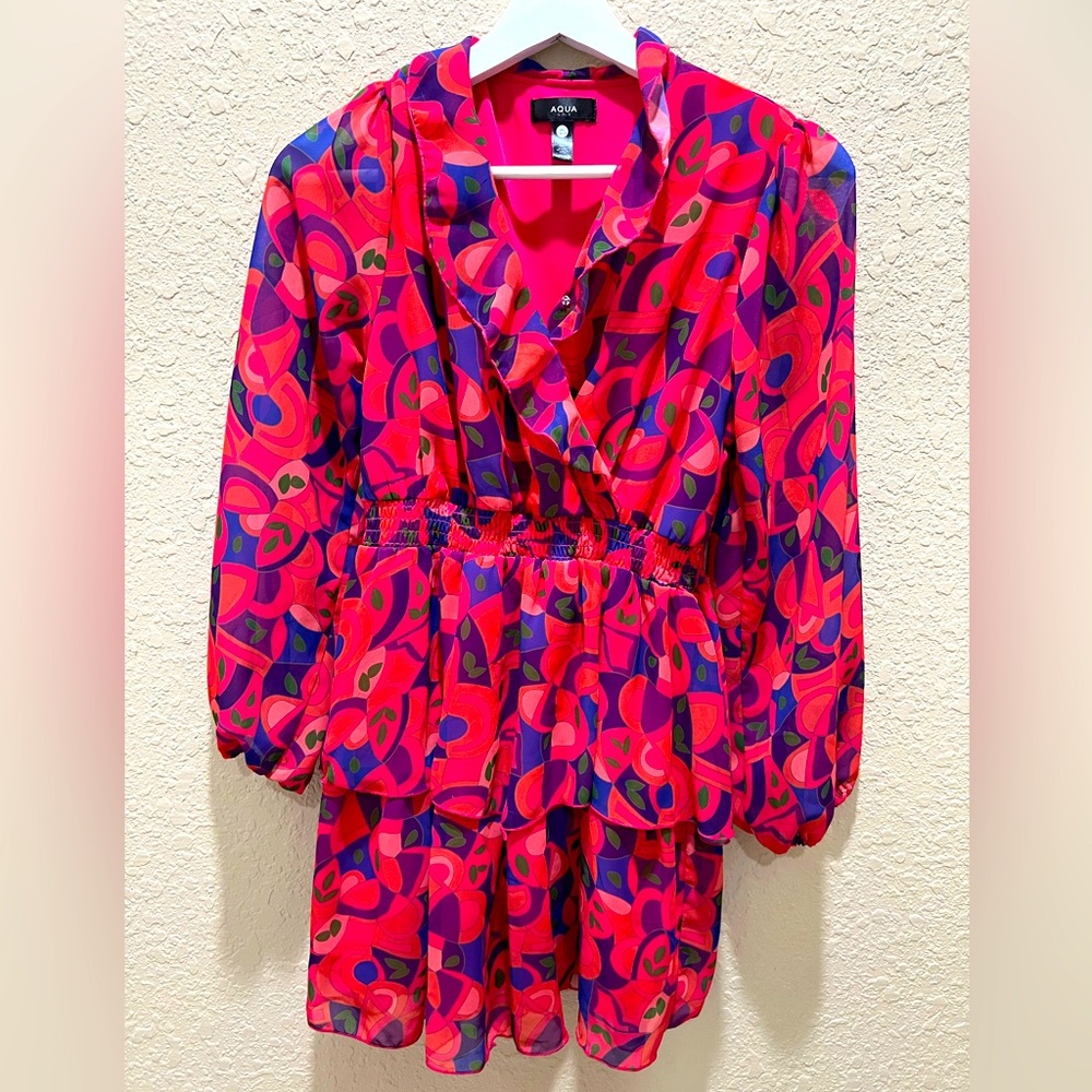 LAST Call! Aqua Girls Cocktail Dress - OUTSTANDING!